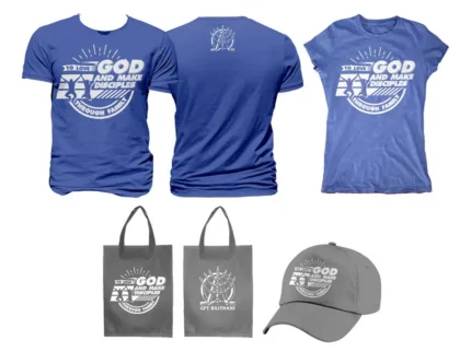 church event merchandise