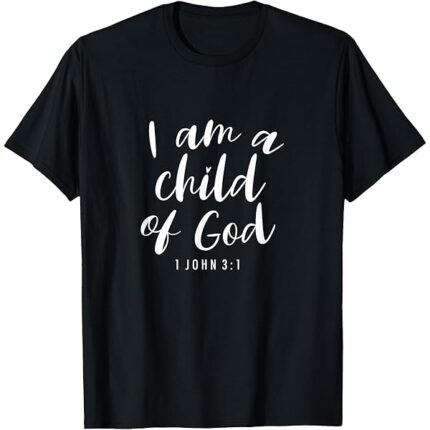 child of god printed shirt