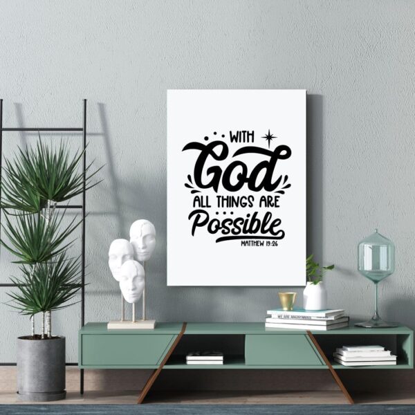 acrylic glass verse frame