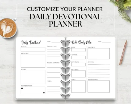daily devotional planner