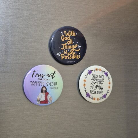 Scripture Fridge Magnets Set – Christian Bible Verse Products