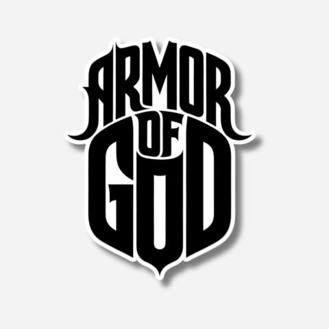 Armor of God – Ephesians 6:10–18 | Matte Laminated Vinyl Sticker
