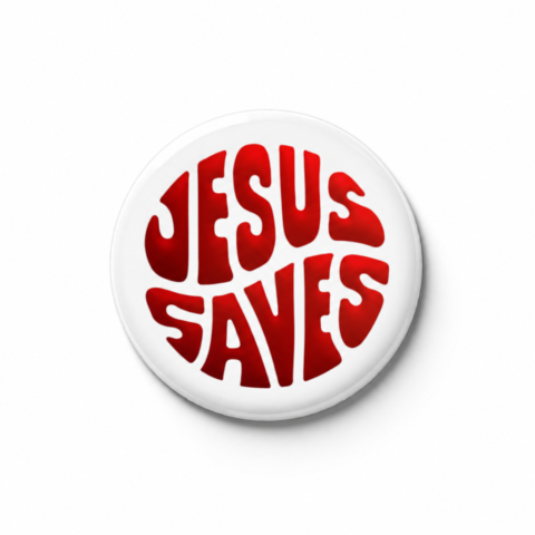 Jesus Saves - Fridge Magnet  - Hopelightstore