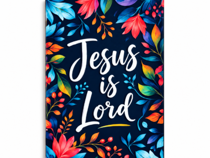 Jesus Is Lord - Fridge Magnet | Bible Inspired Faith Decor | Christian Gift - Hopelightstore