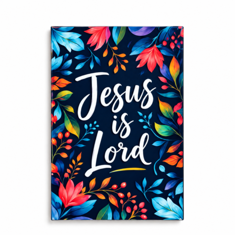 Jesus Is Lord - Fridge Magnet | Bible Inspired Faith Decor | Christian Gift - Hopelightstore