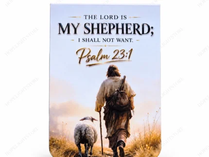 Psalm 23:1 Magnetic Bible Bookmark – Christian Gift | HopeLightStore