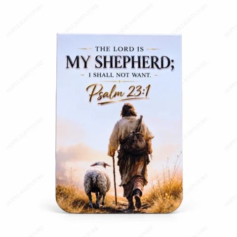 Psalm 23:1 Magnetic Bible Bookmark – Christian Gift | HopeLightStore