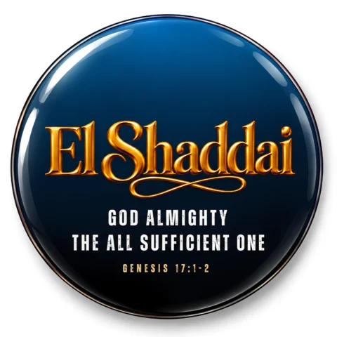 El Shaddai Christian Fridge Magnet – God Almighty | Genesis 17:1–2