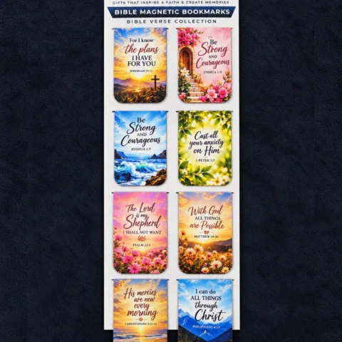 Bible Magnetic Bookmarks – Inspirational Bible Verse Bookmarks | HopeLightStore